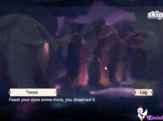 Tessa exhausted wants you to have a good look gif