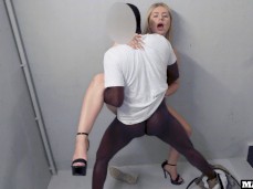 french girl in hallway gif