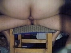 Cici on daddy’s lap gif