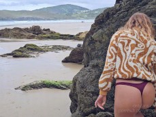 thong beach ass tanline gif