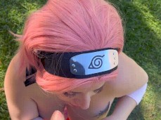 Anime porn - Sakura y naruto hentai gif