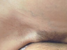 Cumming from a slidy trimmed pussy gif