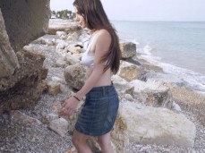 Cum on Face with Kisses gif