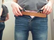 Diaper girl jeans gif