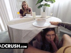 daddy take blowjob in front of her wife gif