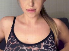 College girl's boobs flashing gif