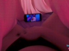 watching hentai and she cums fast gif