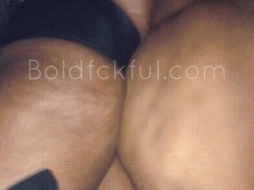 BBW verbal strapon fucking gif