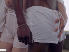 black bulge white short gif