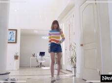 nice legs Chanel Shortcake skirt pantiues gif