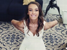 Charity Crawford stripping naked gif