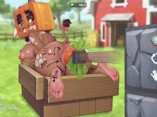 digging out the cow's pussy gif