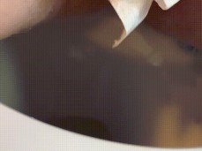 Wiping pussy after pee gif