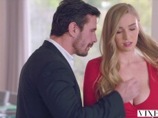 Kendra kissing the boss gif