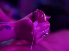 slow mo handjob cum spurt gif