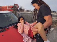 dollscult missionary car hood gif