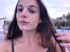 KLX cutie doing a legendary cumwalk gif