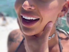 Hayley Davies on a boat gif