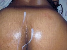 Yes nice dick daddy cum on my ass gif