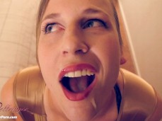 Slutty Step Mother Swallows gif