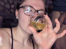 Piss and Cum Cocktail gif