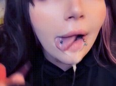 Daddy’s kitty cum slut gif
