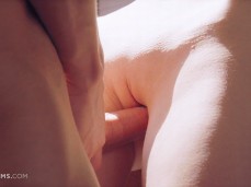 Rubbing & inserting closeup gif