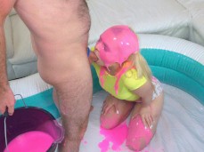 teen blonde sucking dick gif