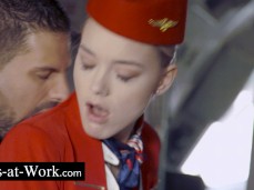 空乘交配接吻 gif