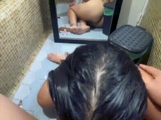 Lesbian eating pussy gif