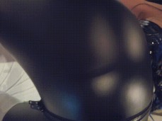 perfect milf in latex ass withtight high white boots fuck hard gif