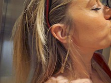 Kissing Miss Alice Wild gif