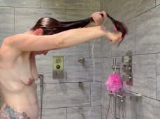 Soaping up hangers gif