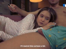 Skye Young Shocked buy a Big Cock! gif