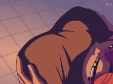 gender transformation cartoon gif