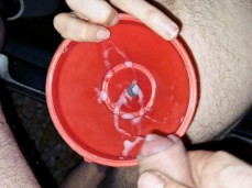 Jerking off to the funnel!