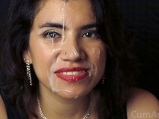 Face full of cum gif