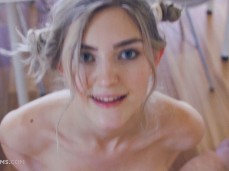 big tits tit fuck gif