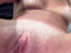 la preñe | cum inside pussy | rubia termina llena de leche gif