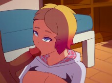 Gwen "helps" Miles gif