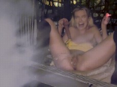 Squirting out the fire gif