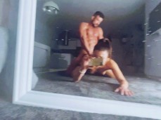 phone recorded doggy gif