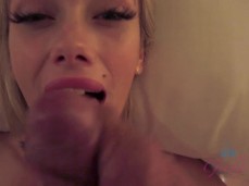 Cum on Sky Pierce gif