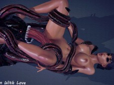 monster fuck girl with tentacles gif