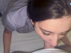 very sexy blowjob with chocker gif