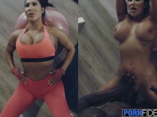 what she thinks about when she's working out at the gym gif