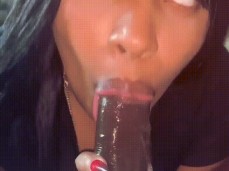 Rolling Eyes Blowjob gif