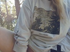 playing in the woods gif