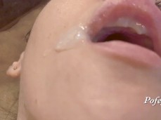 cum lips gif
