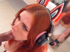 Sweetie Fox blow job gif